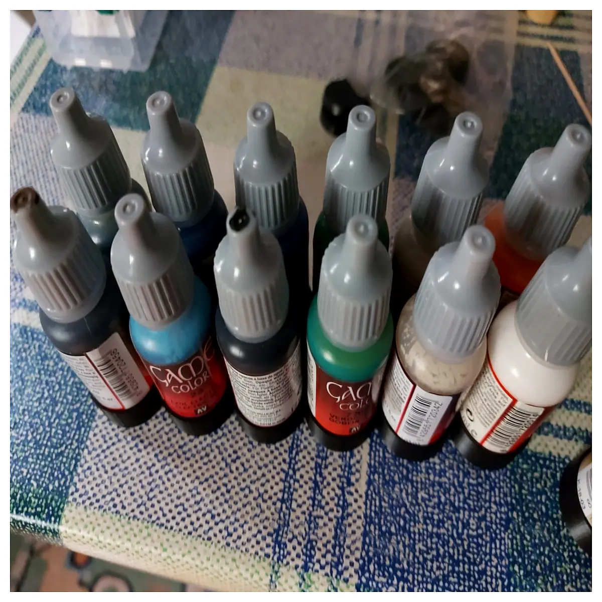 Vallejo 17ml Paint Cap Model Painting Scale Model Accessories Paint Bottle Seal Assembly Parts