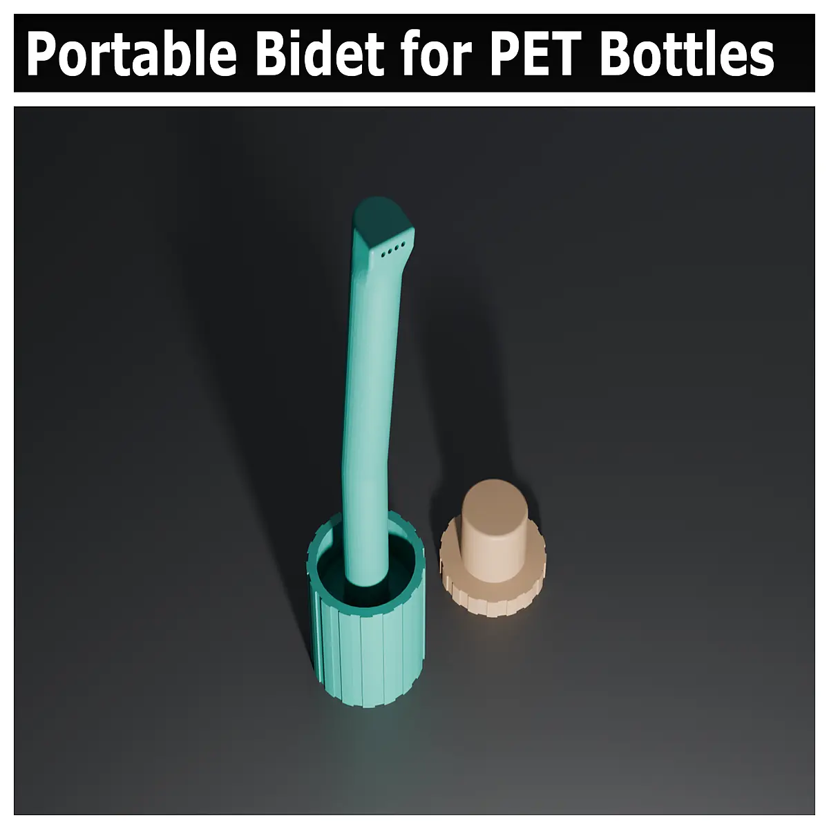 Portable Water Bottle Sprayer Mini Travel Wash Outdoor Sport Water Bottle Cleaning Tool Quick Clean Camping Outdoor