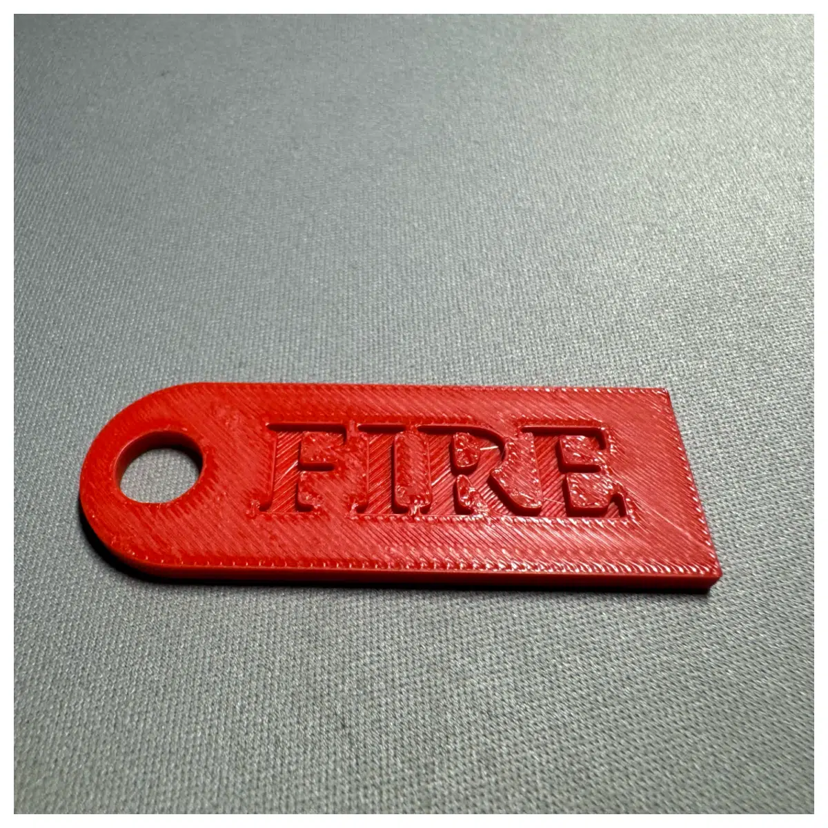 Firefighter Keychain Emergency Response Symbol Fire Safety Decoration Keychain Accessory Fireman Gift