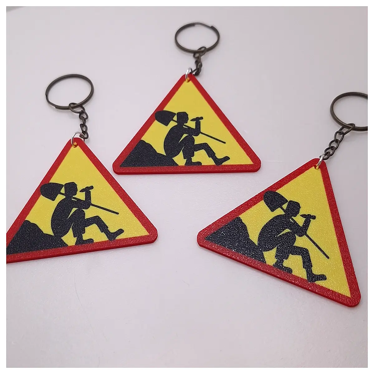 Work Keychain Dedicated Motivational Office Keyring Charm Present for Boss Hardworking Success