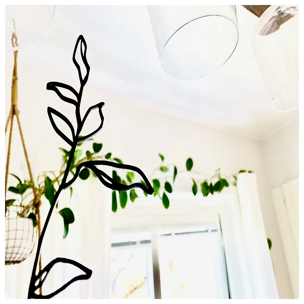 Leafy Line Art Decor Wall Hanging Modern Minimalist Art Print Interior Wall Decor Art Decoration Wholesale