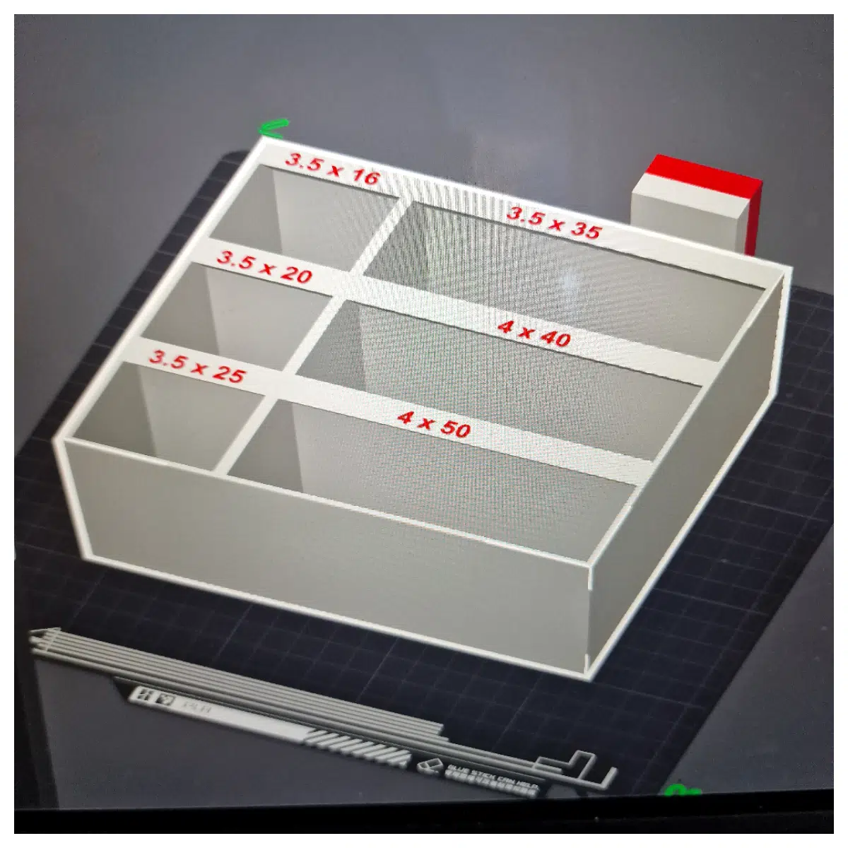 Screw Organizer Storage Rack Repair Tools Electronics Parts DIY Accessories Component Storage Ideal for Electronics DIY