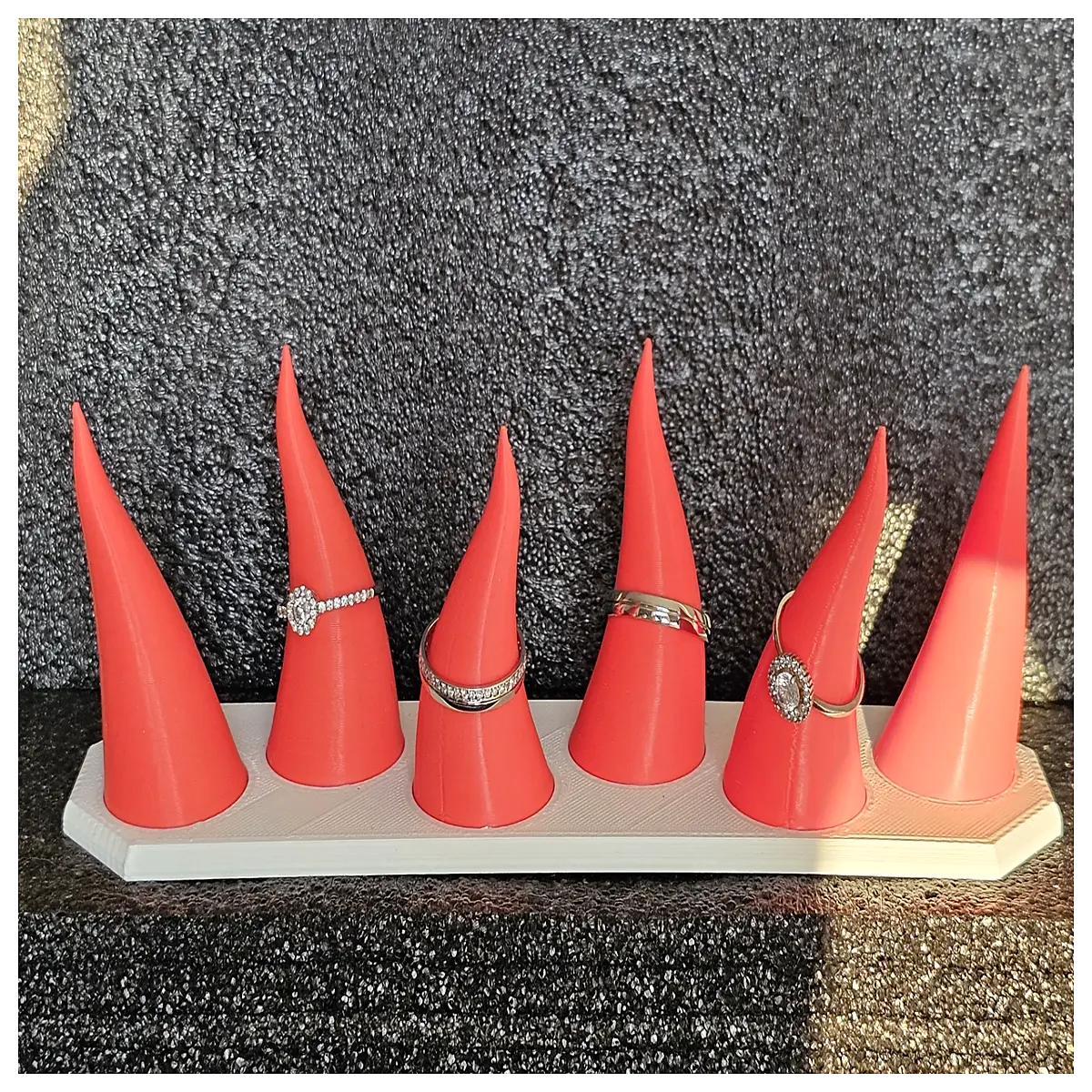 Ring Display Stand Jewelry Display Holder Ring Stand Ring Presentation Ring Accessories