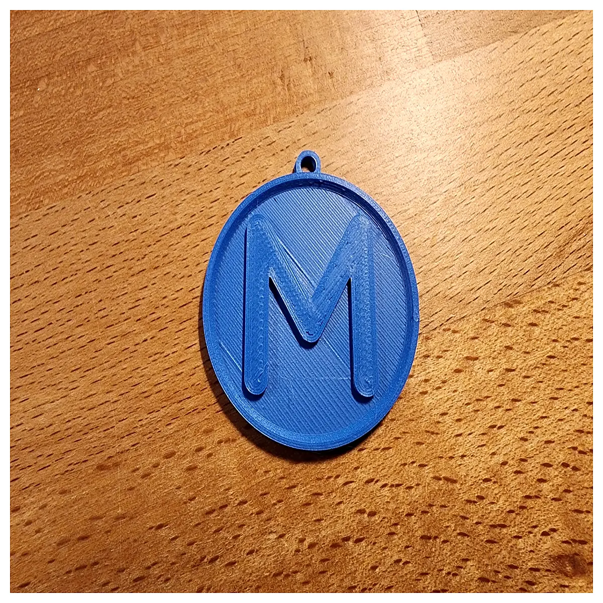 M Letter Round Keychain Car Decoration Hanging Accessory Auto Parts Keyring Car Accessories Car Small Ornament