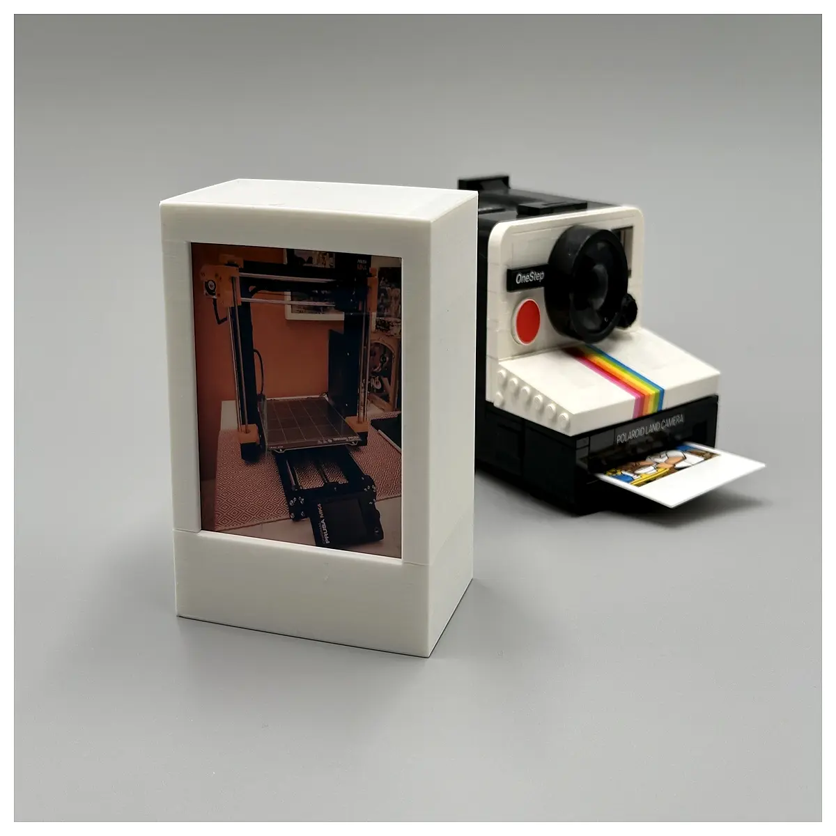 style photo frame vintage instant camera case boyfriend