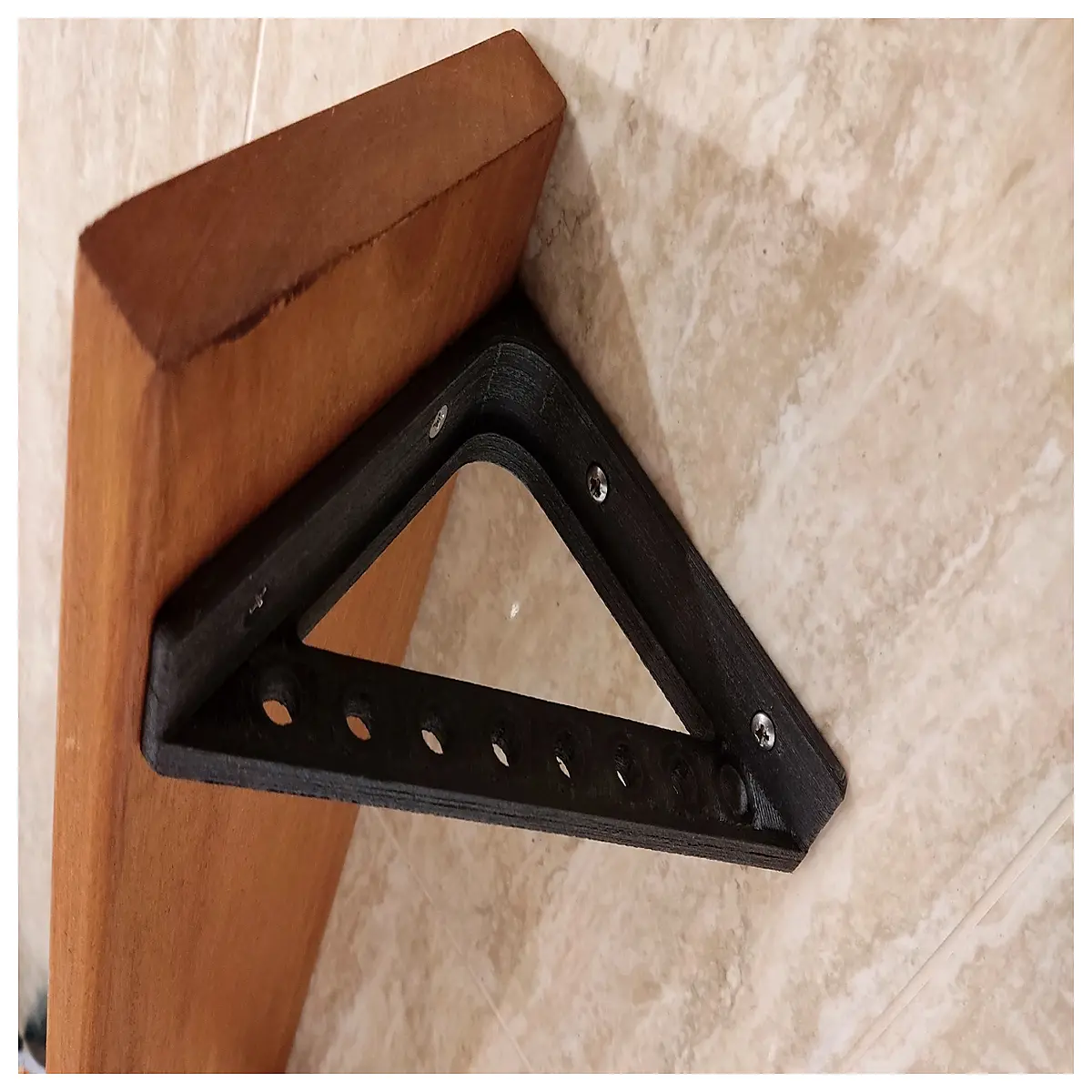 Heavy Duty Shelf Brackets Hook Support Wall Mounted Shelf Brackets Anti Tip Safety Home Storage Solution