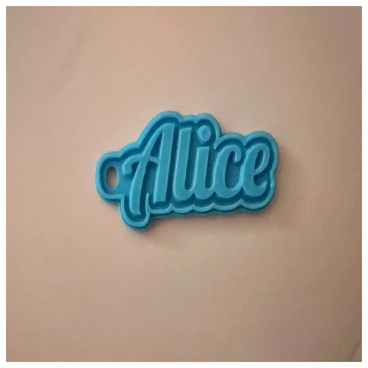 Alice Keychain Anime Character Keychains Decorative Charms Girl Gift Creative Small Present Key Ring Accessory