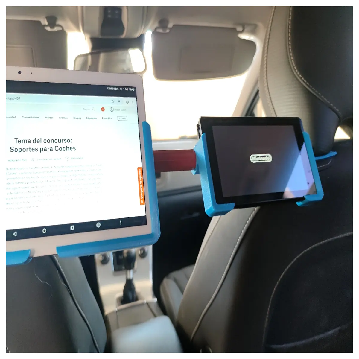 Car Multimedia Mount Holder Installation Smartphone Mount Navigation Mount Car Interior Accessories