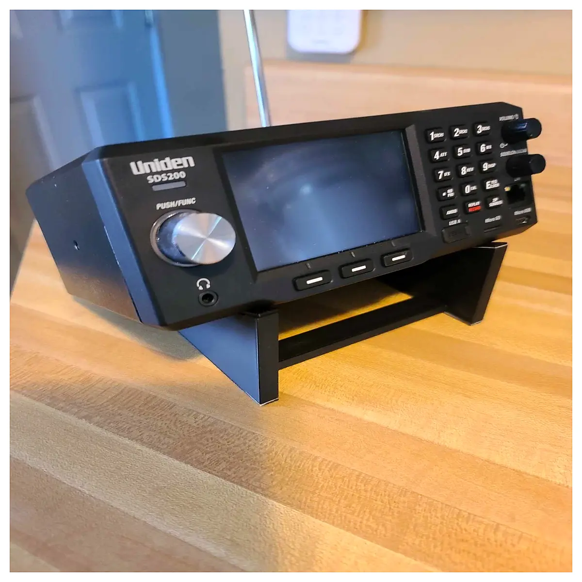 uniden sds200 scanner mount bracket replacement base for desk radio