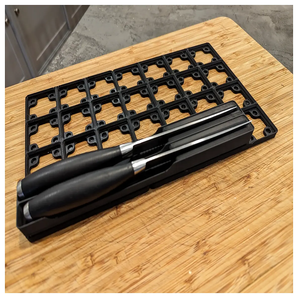 gridfinity mod for steak organizer modular storage system custom drawer inserts kitchen organization