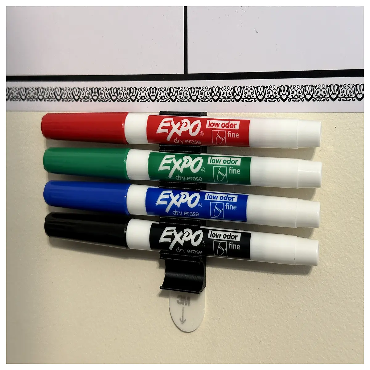 expo fine point marker holder organizer for dry erase pens desk accessories