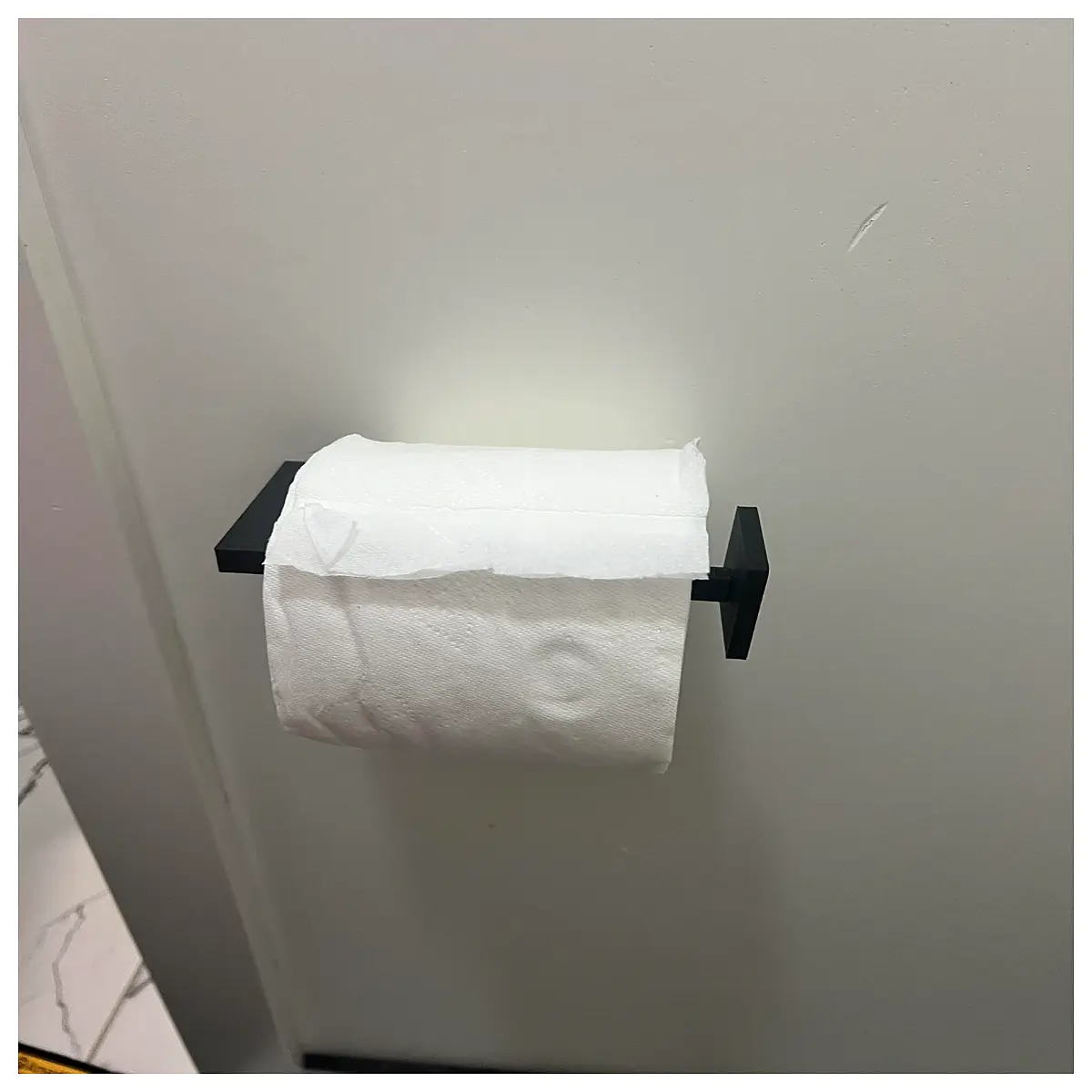 Toilet Paper Holder Shelf Bathroom Tissue Dispenser Wall Mounted Storage Toilet Accessorize