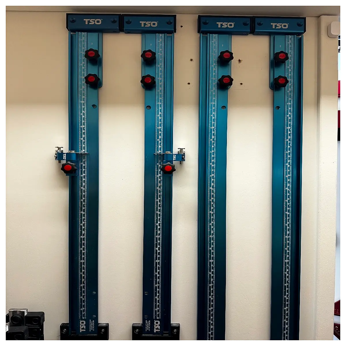 tso parallel guide rail system bracket mount compatible with version 1 only precision linear motion support