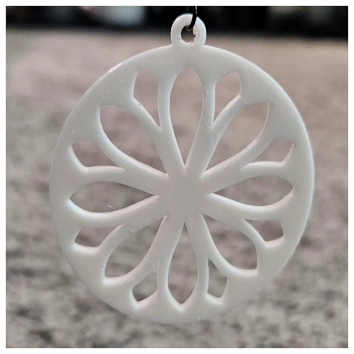 Flower Burst Circle Earrings Artificial Flower Earring Party Decoration Gift Romantic Style Trending Earrings