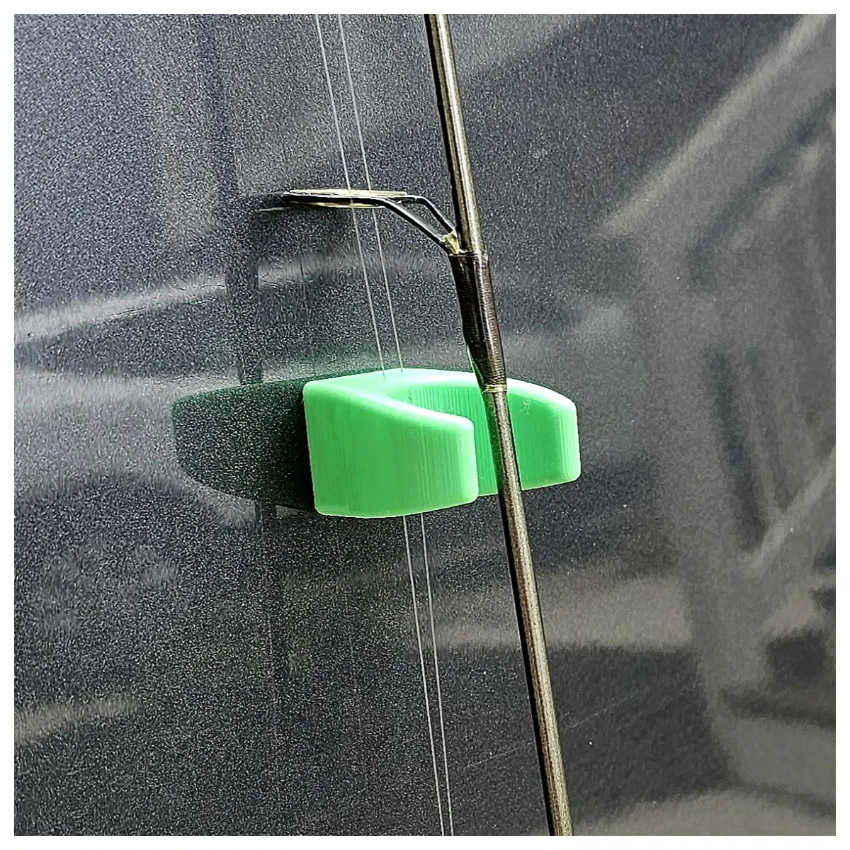 magnetic fishing rod holder for boat car truck mount rod rest storage organizer