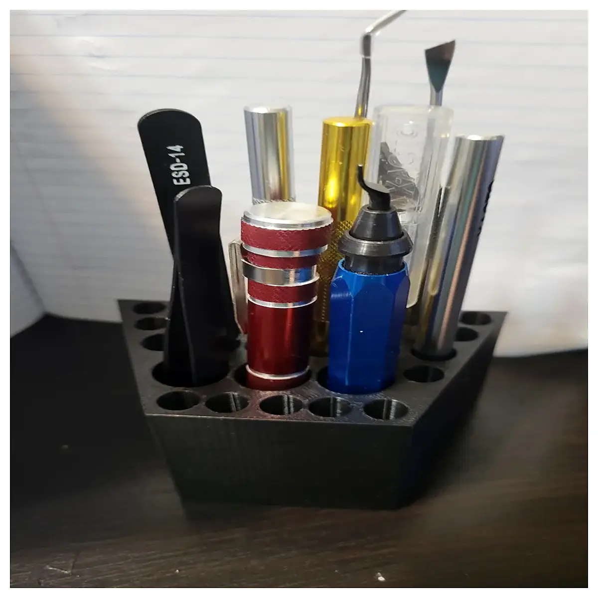 Rotary Car Tool Organizer Easy Tool Parts Storage Mini Car Accessories Toy Car Storage Box