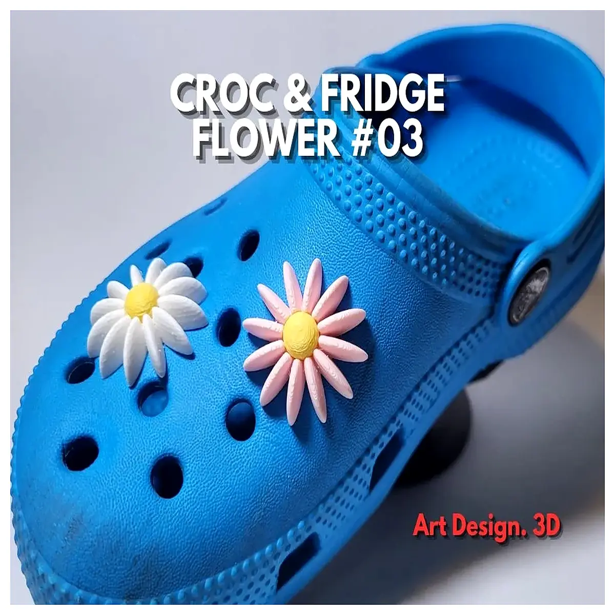 Shoes Decoration Flower Fridge Ornament Creative Home Decor Art Piece 3D Creative Gift