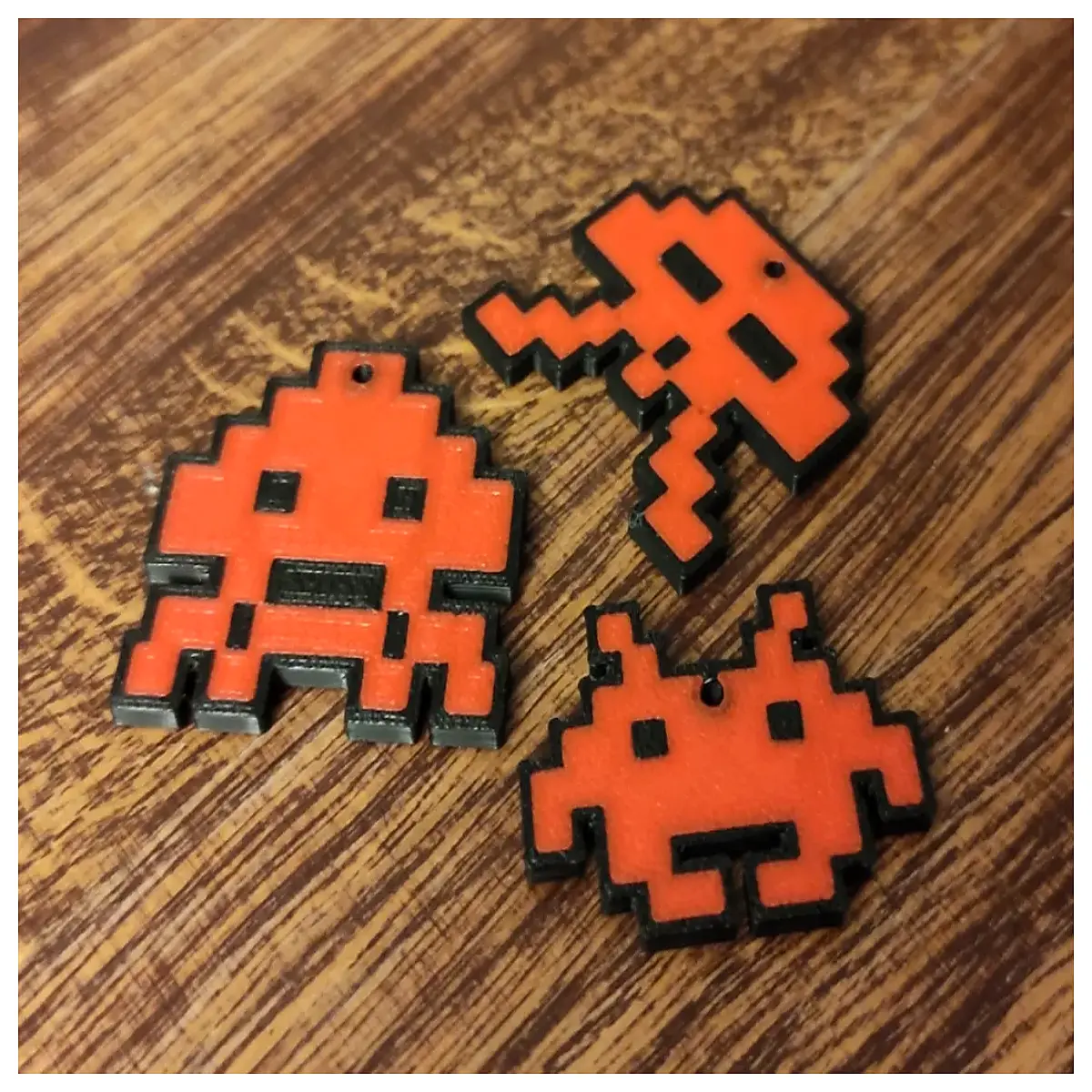 Earrings Women s Retro Arcade Gaming Earrings 8 bit Anime Jewelry Cosplay Accessories