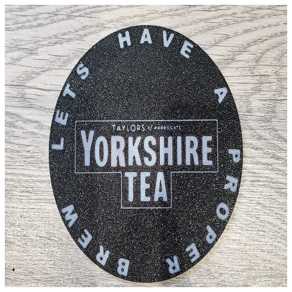 Yorkshire Tea Coasters Tea Culture Tea Mat Tabletop Tea Accessory Protection Pad Yorkshire Tea