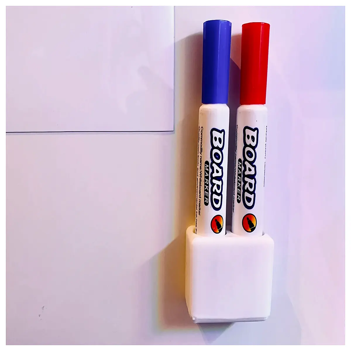 Whiteboard Pen Holder Magnetic Desk Stand Pen Cup Holder Magnetic Board Accessory for Drawing Sketching Ideal for Whiteboards