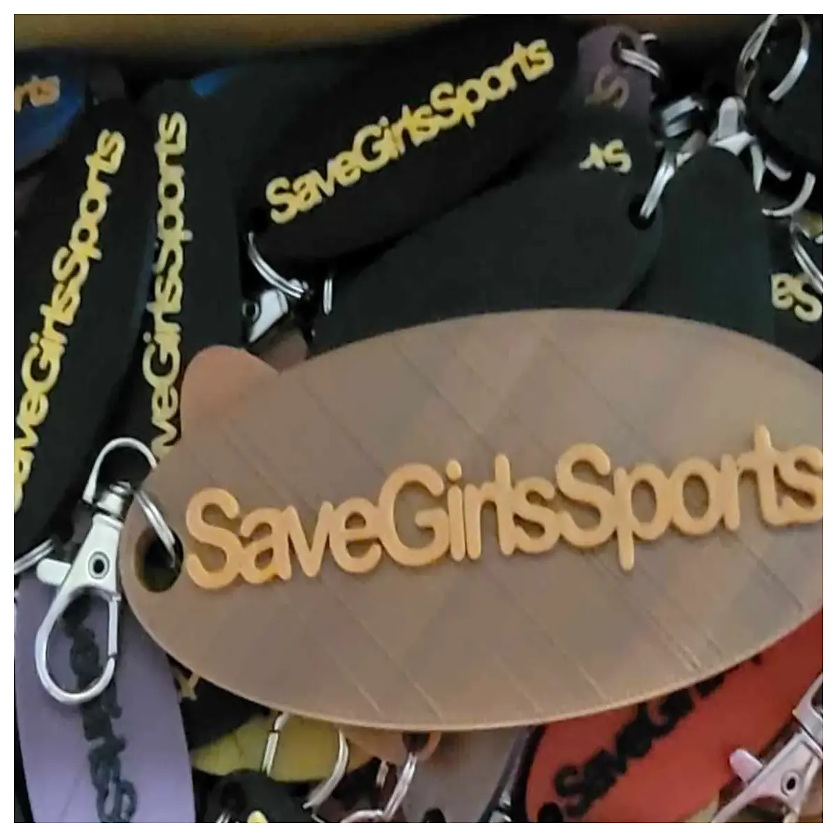 Girl Safety Keychain Active Child Loss Prevention Charm Sports Safety Accessory Keyring Parts