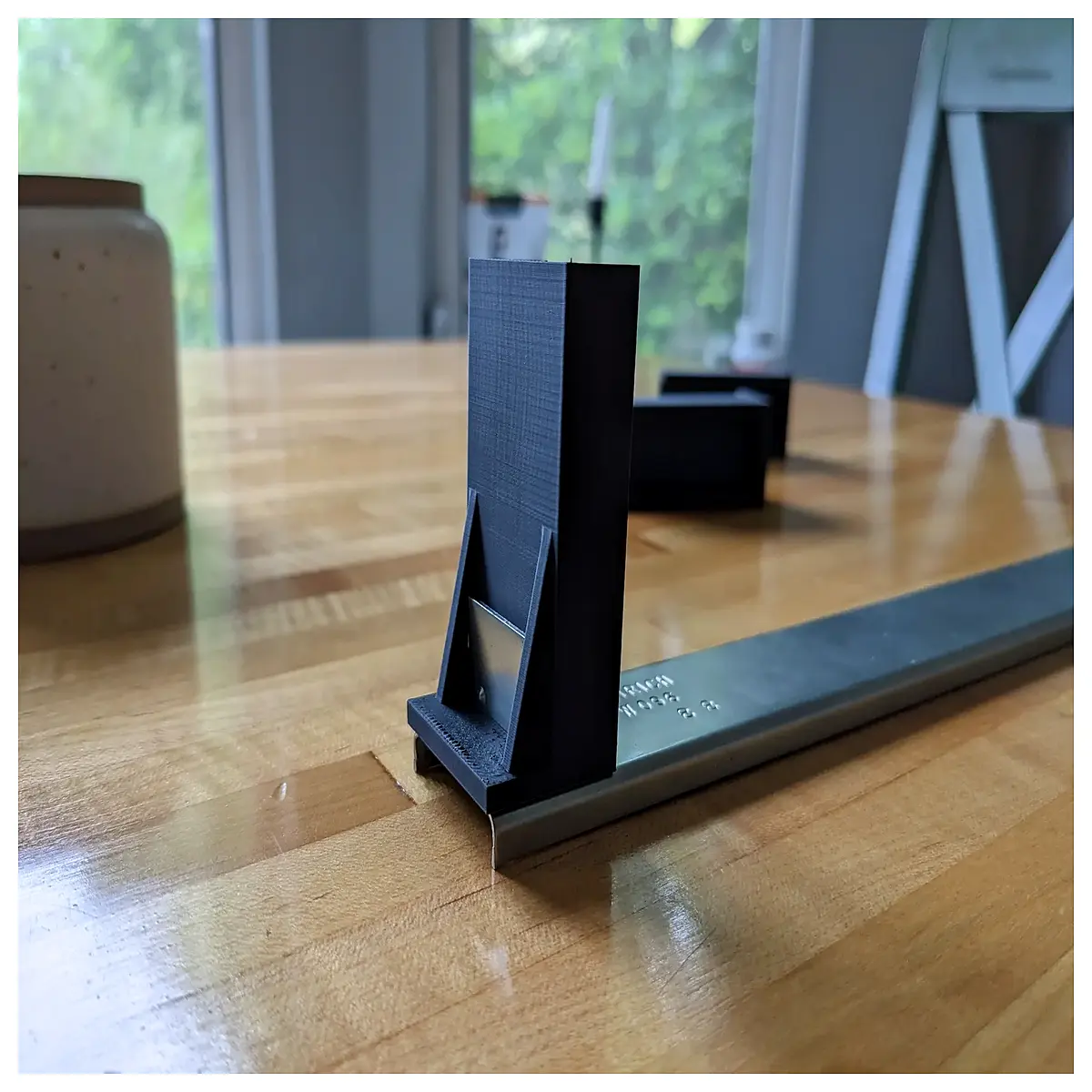 Drawer Slide Rail Support Bracket Rear Fixing Drawer Track Accessory Smooth Sliding Durable Kitchen Bathroom Use