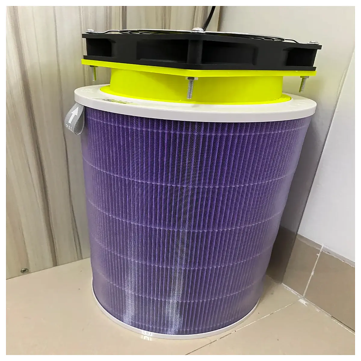 DIY Air Purifier Adapter Purifier Connector Filter Adapter Extend Lifespan