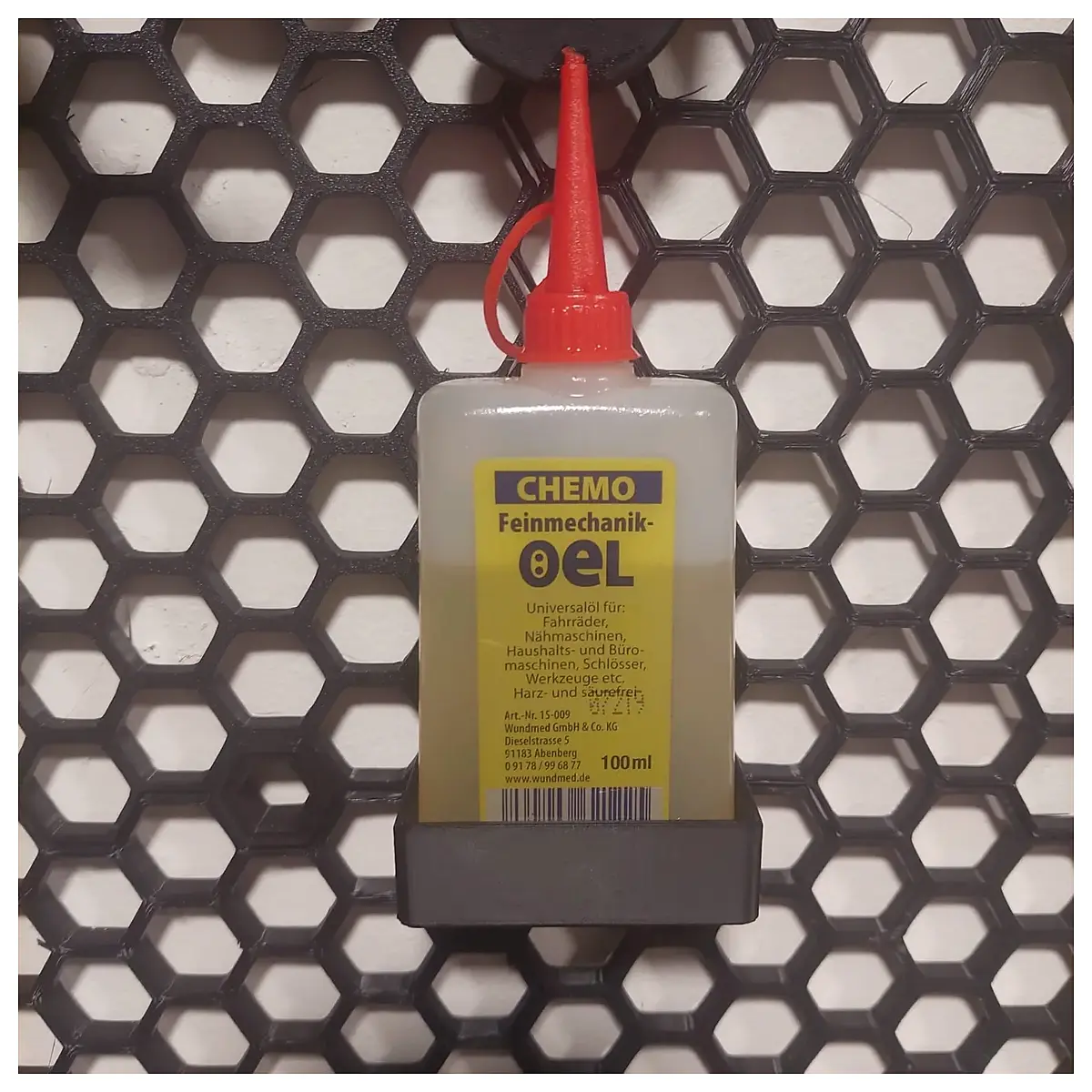 Precision Mechanical Oil Container HSW Lubricant Reservoir Overflow Valve Seal Protection Storage
