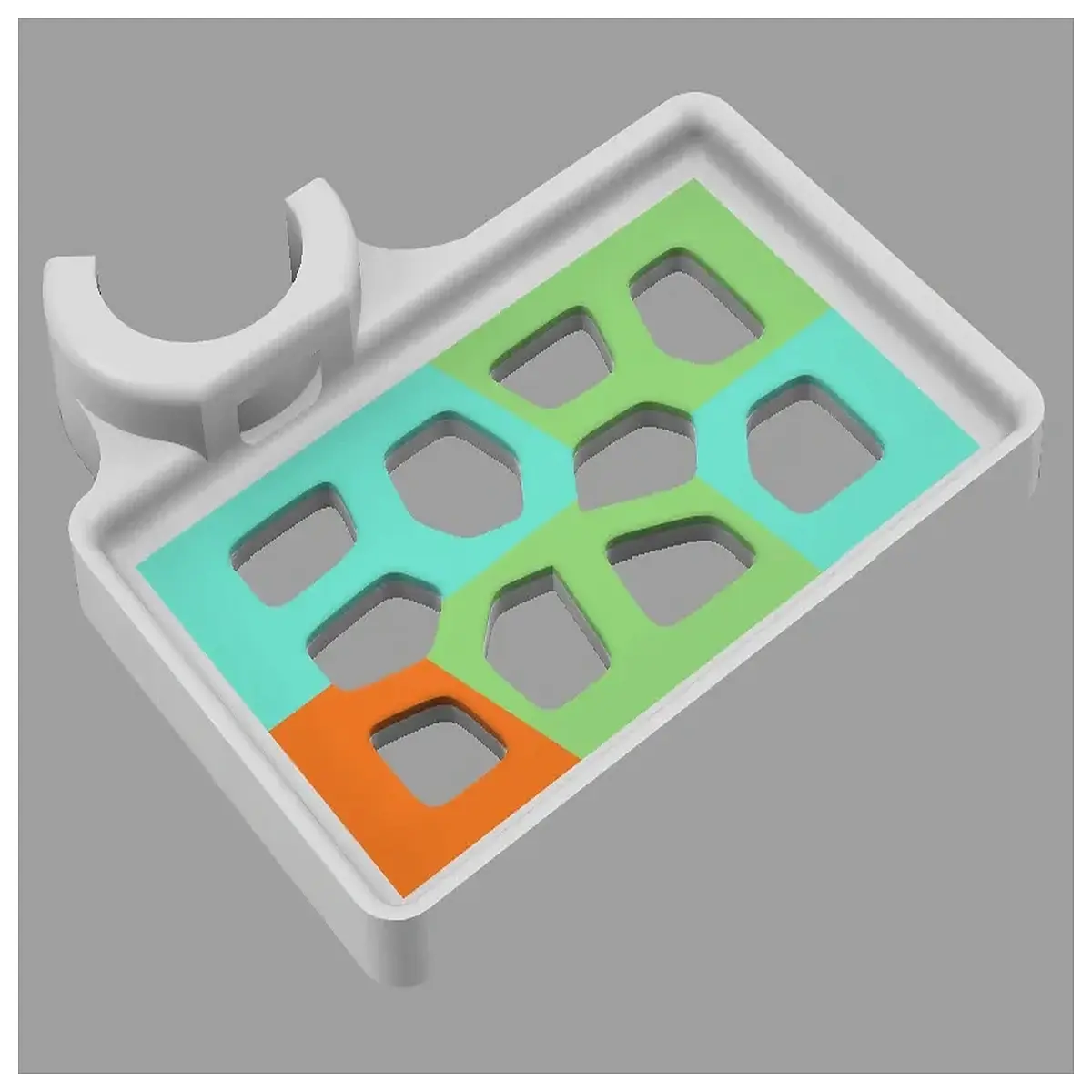 Shower Tray Shelf Bathroom Soap Holder Rack Organizer Simple Soap Stand Kitchen Bathroom Accessory Easy Practical