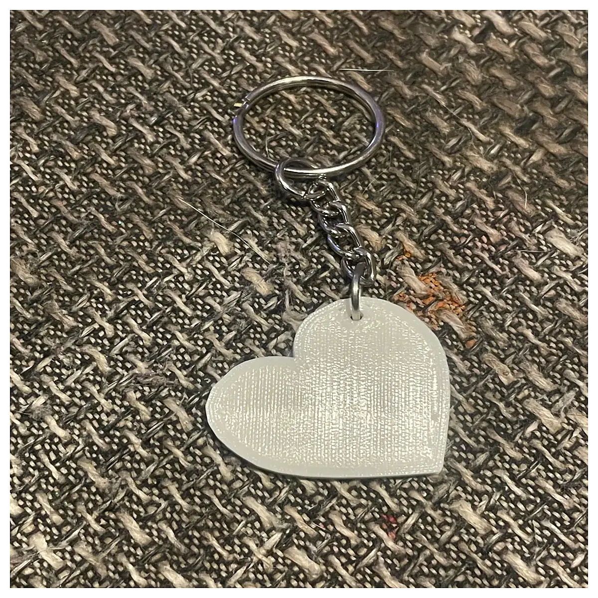 Shaped Keychain Cute Charm Gift Couples Memorial Romantic Accessory Key Chain Decoration