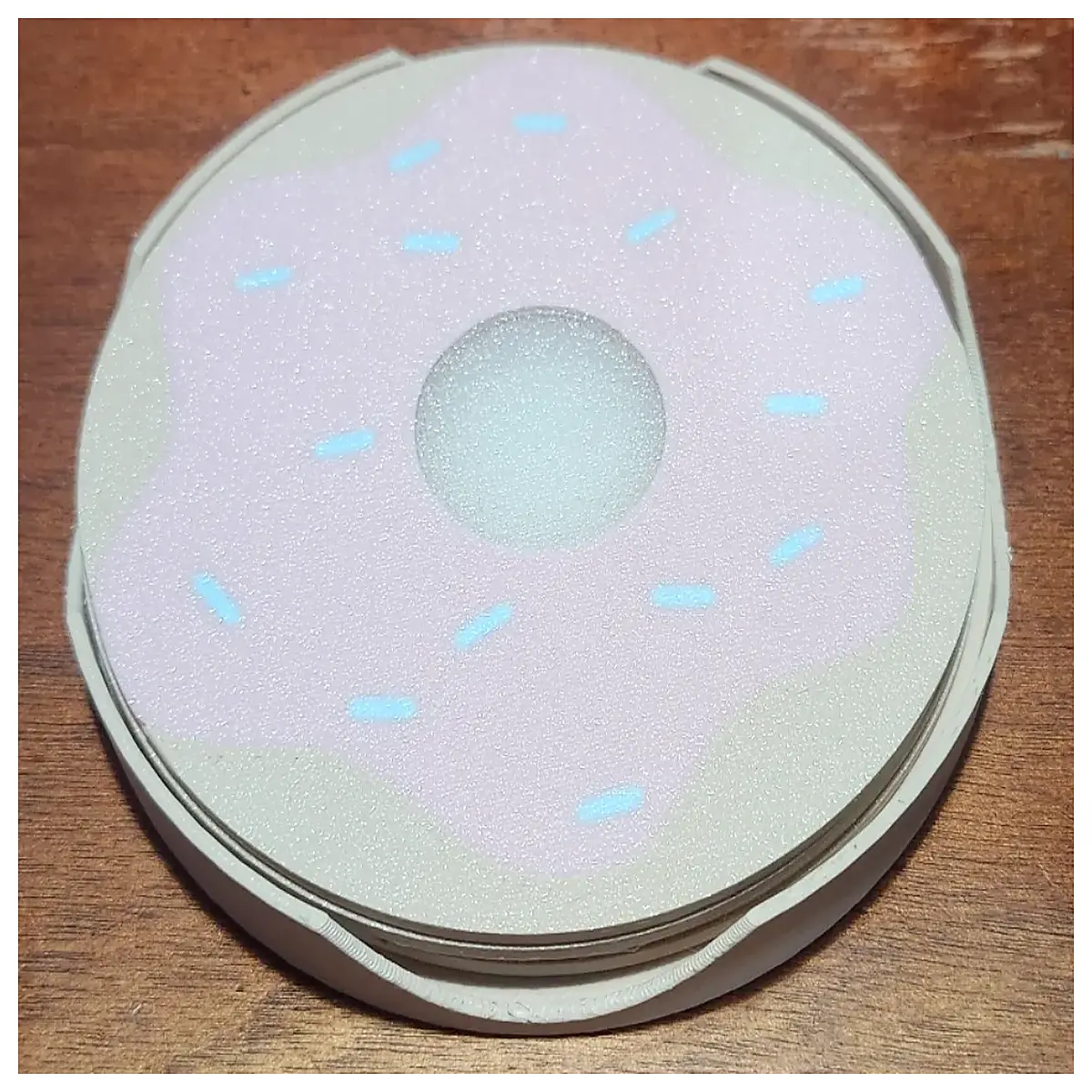 donut coaster set kitchen decor home bar accessories drink protection