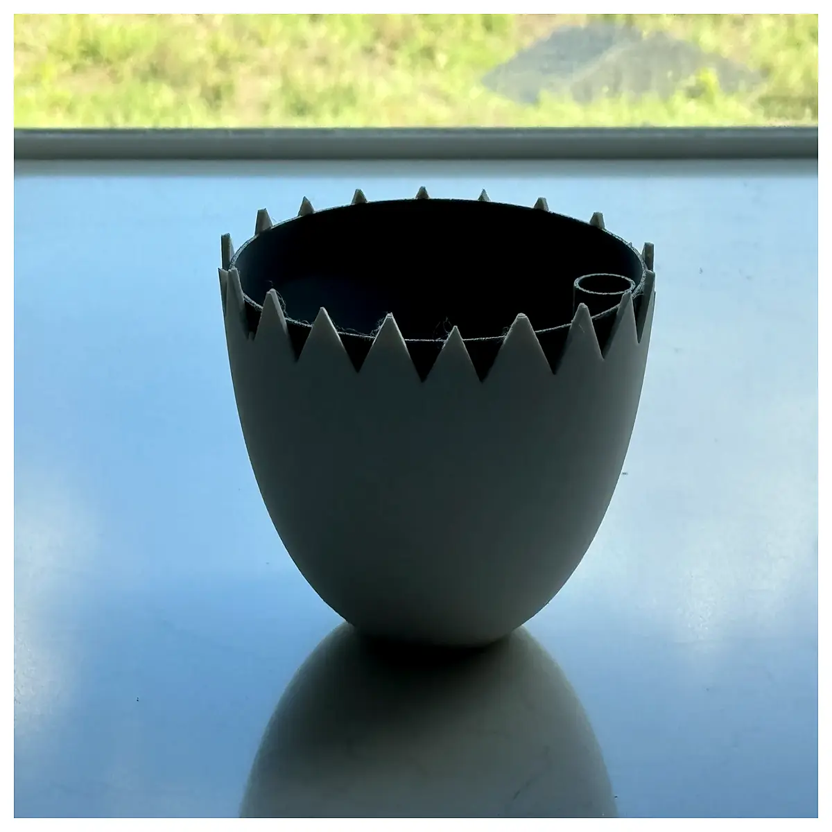 self watering eggshell planter seed starter pot eco friendly biodegradable nursery container for indoor herbs