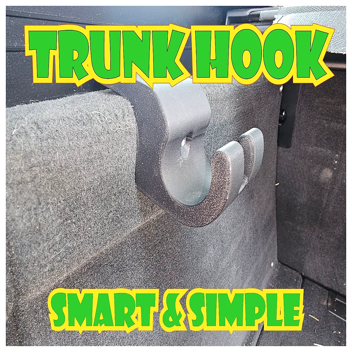 Trunk Organizers Car Hooks Vehicle Storage Accessories Rear Hatch Holders Cargo Net Mounting Auto Space Solutions