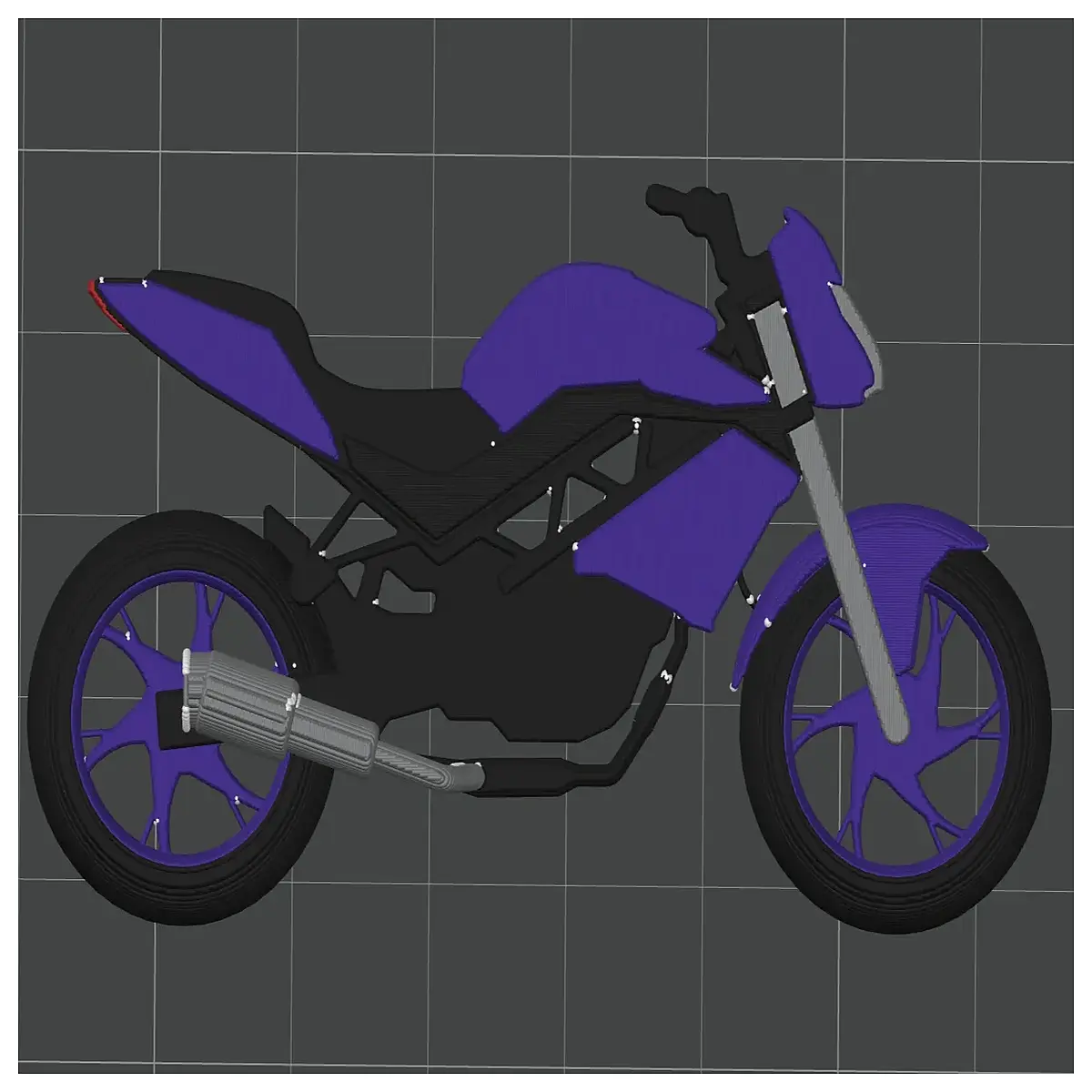 BN125 Keyring Motorcycle Key Chain Accessory Motorcycle Parts Motorcycle Decoration Modification Parts