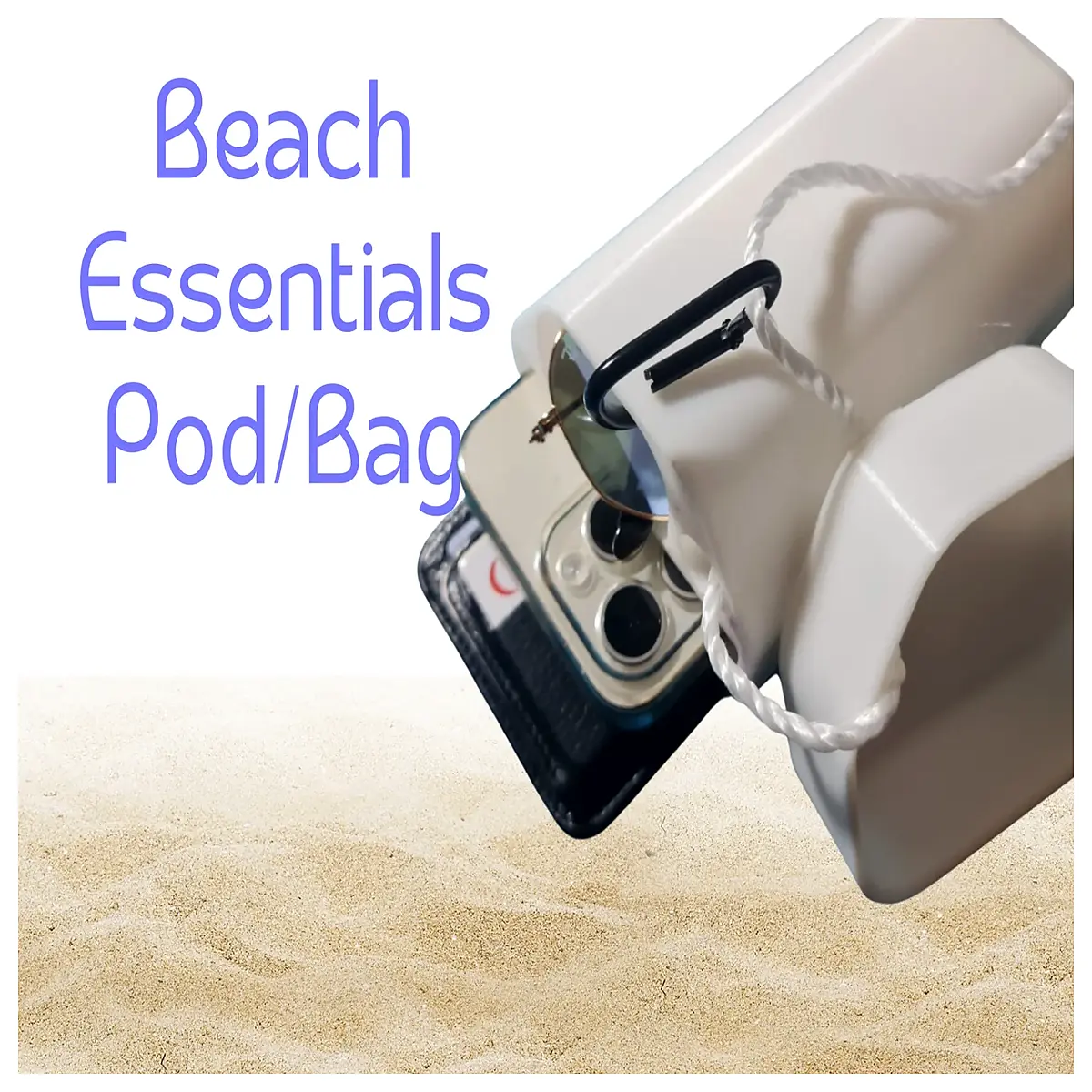 sand proof storage box for beach essentials waterproof organizer case portable container