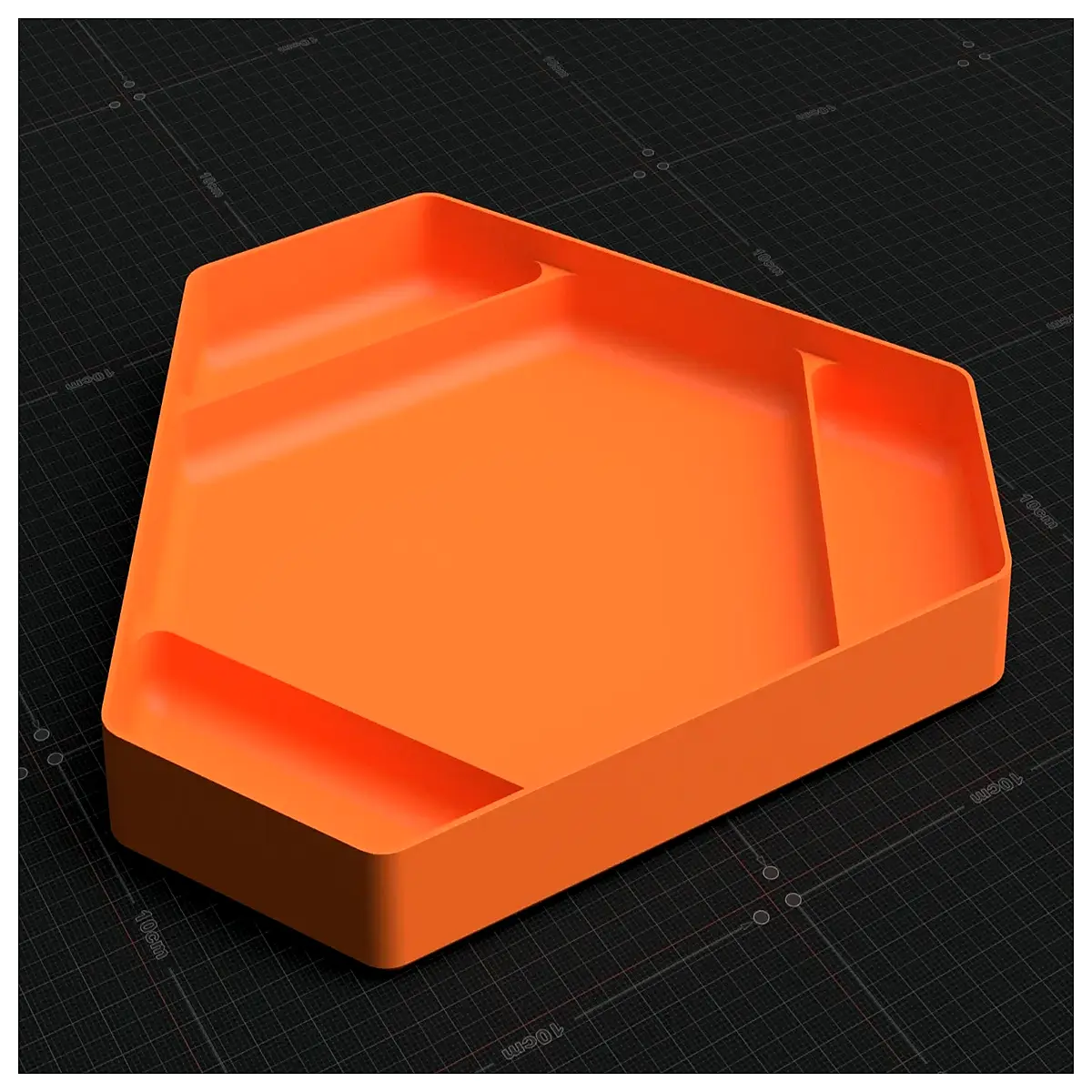 Mini Parts Tray Electronic Component Storage Box Small Tool Organizer Assembly Platform Ideal for DIY Enthusiasts
