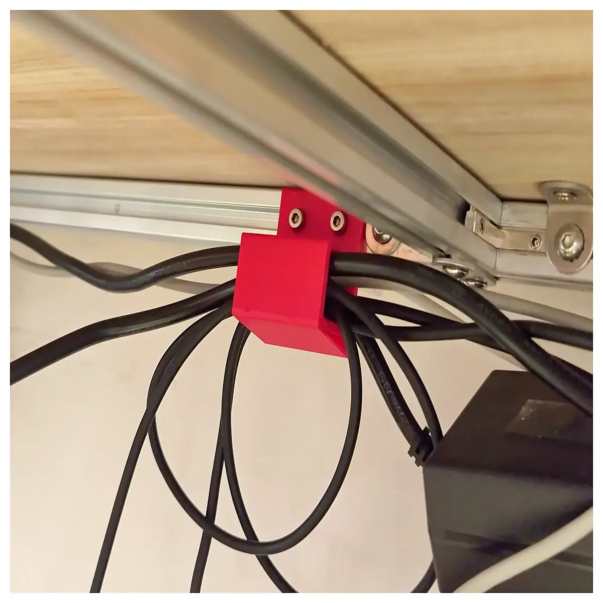 20 Type Cable Organizer Desk Under Table Cable Management System Desktop Wire Holder Accessories Cable Storage Solution