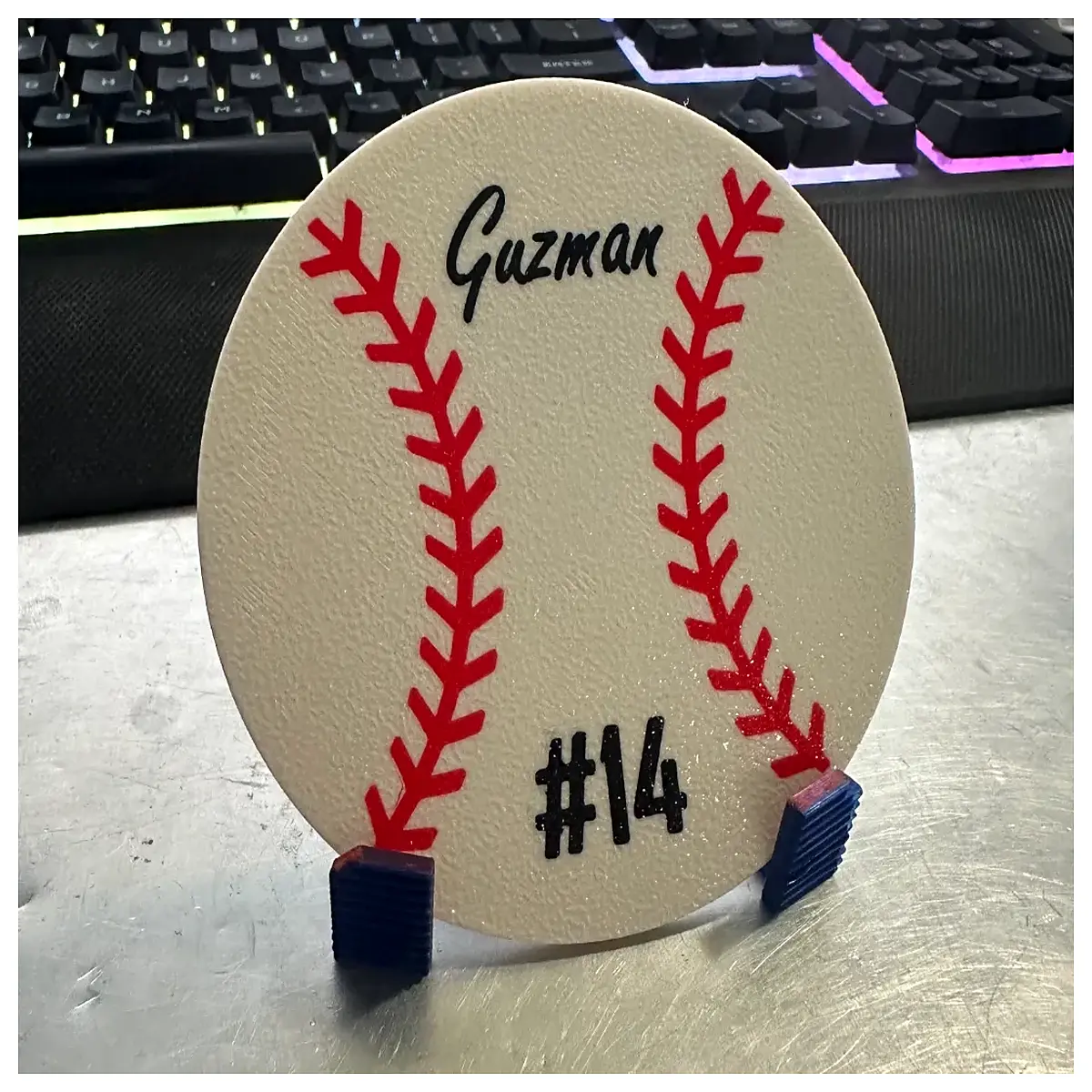 Baseball Cup Mat Sports Balls Tabletop Protector Kitchen Office Home Decor Baseball Sports Accessories