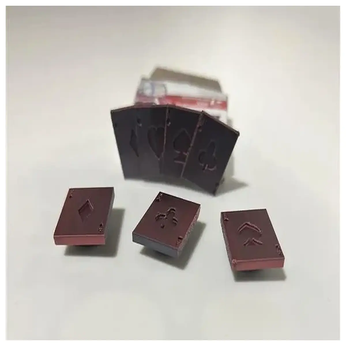 Poker Pendant Game Collectible Desktop Decoration Fun Gift Toy Playing Card Accessory Collection Piece