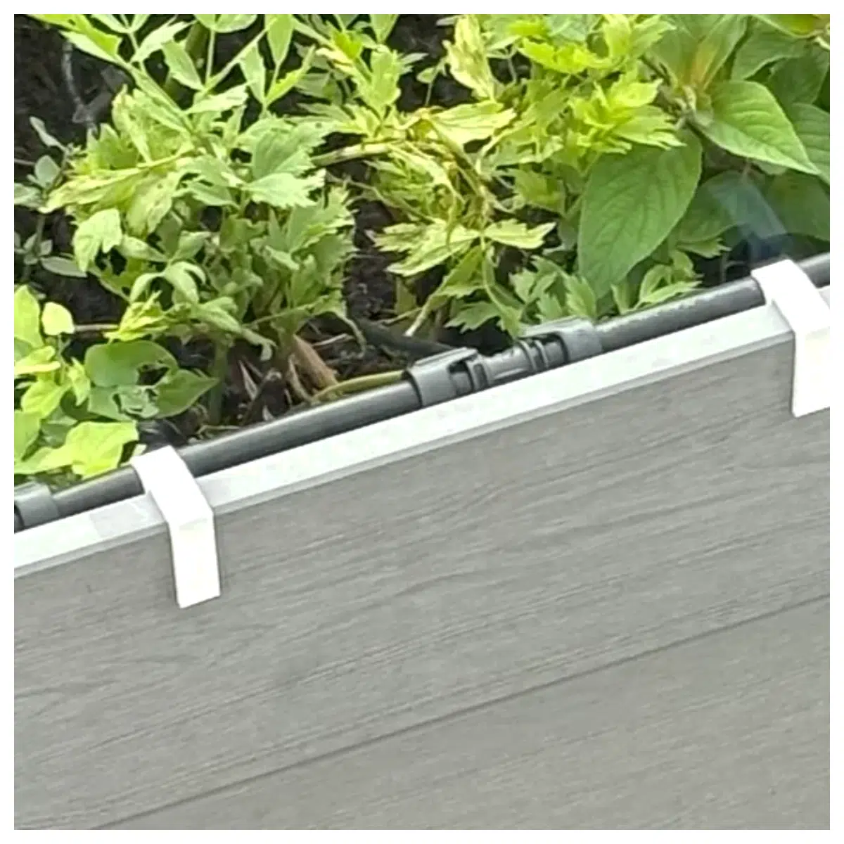 gardena micro drip irrigation pipe support clips holder bracket for tubing system