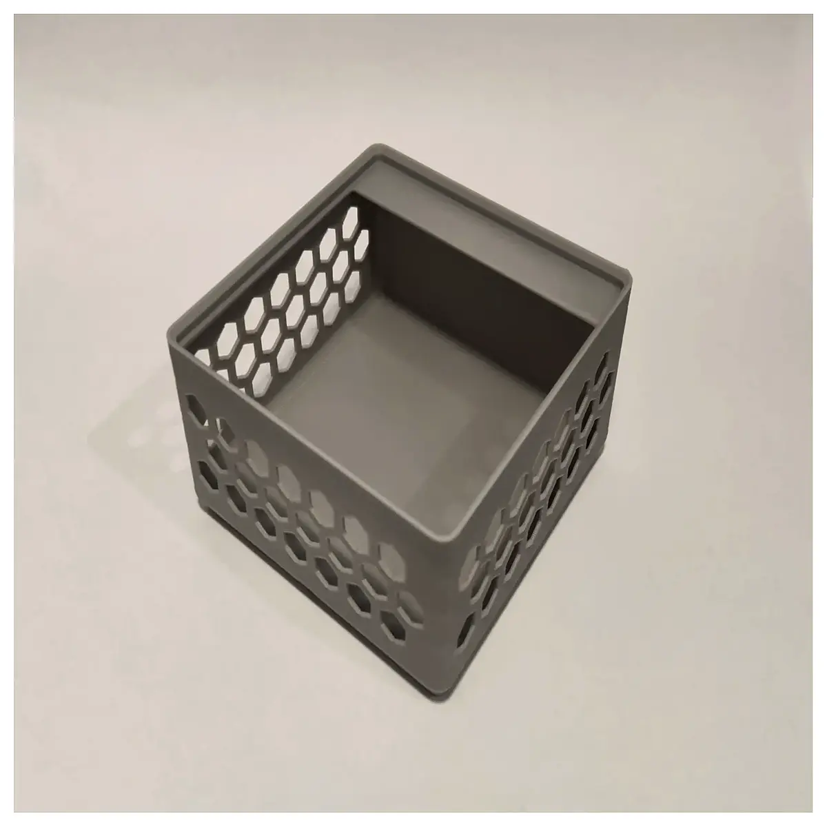 Gridfinity 2x2 Storage Bin Hexagonal Wall Mount Organizer Parts Desktop Storage Solutions