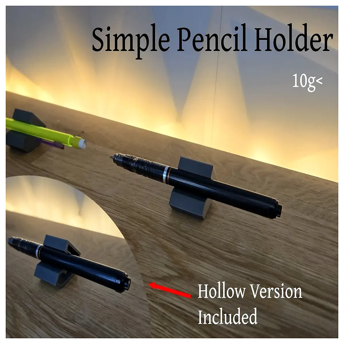 Minimalist Pencil Display Stand Pencil Holder Desk Organizer Writing Accessories Stationery Supplies