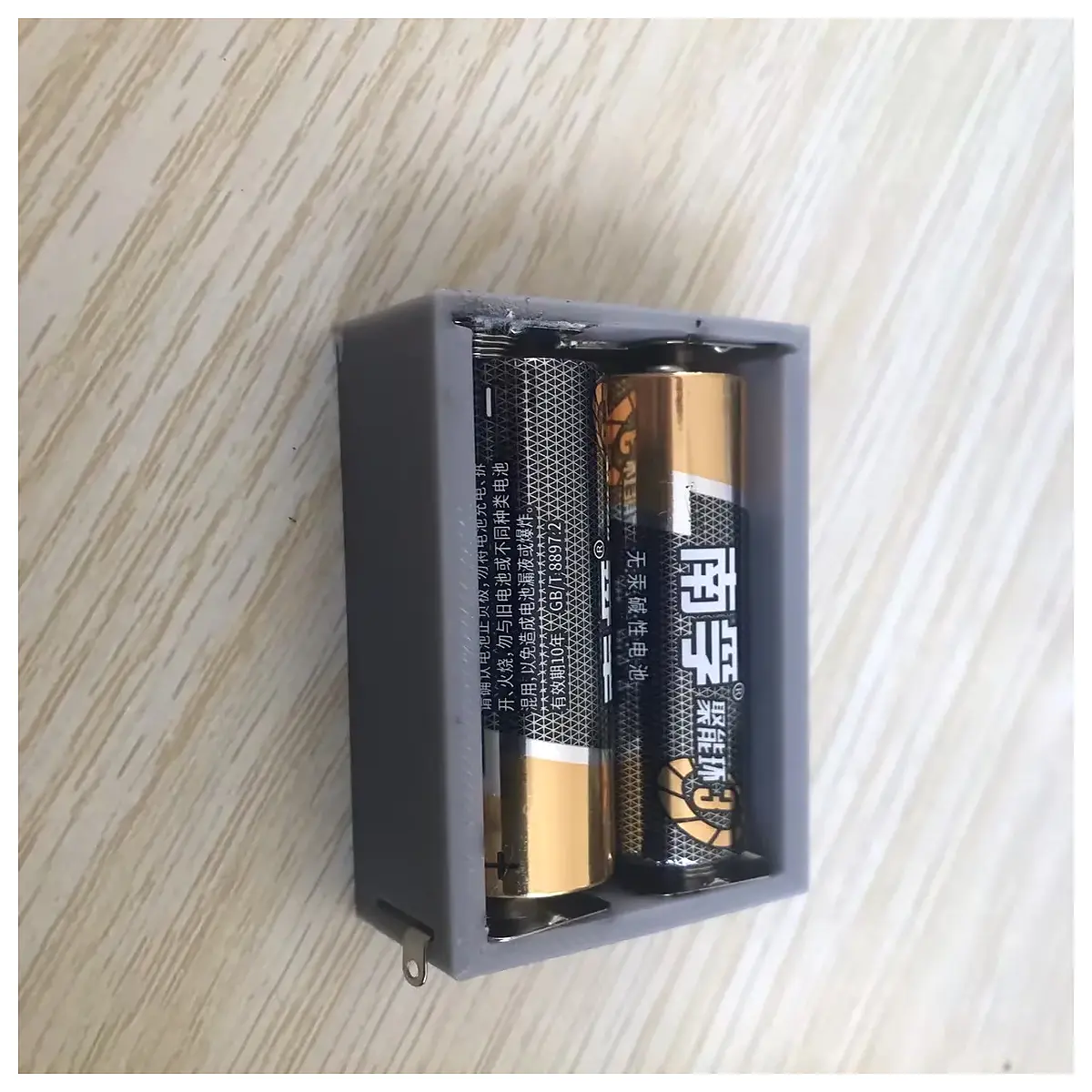 5 Cell Battery Box Battery Holder Dual Battery Case Toy Accessories Electronic Device Battery Storage Battery Organizer