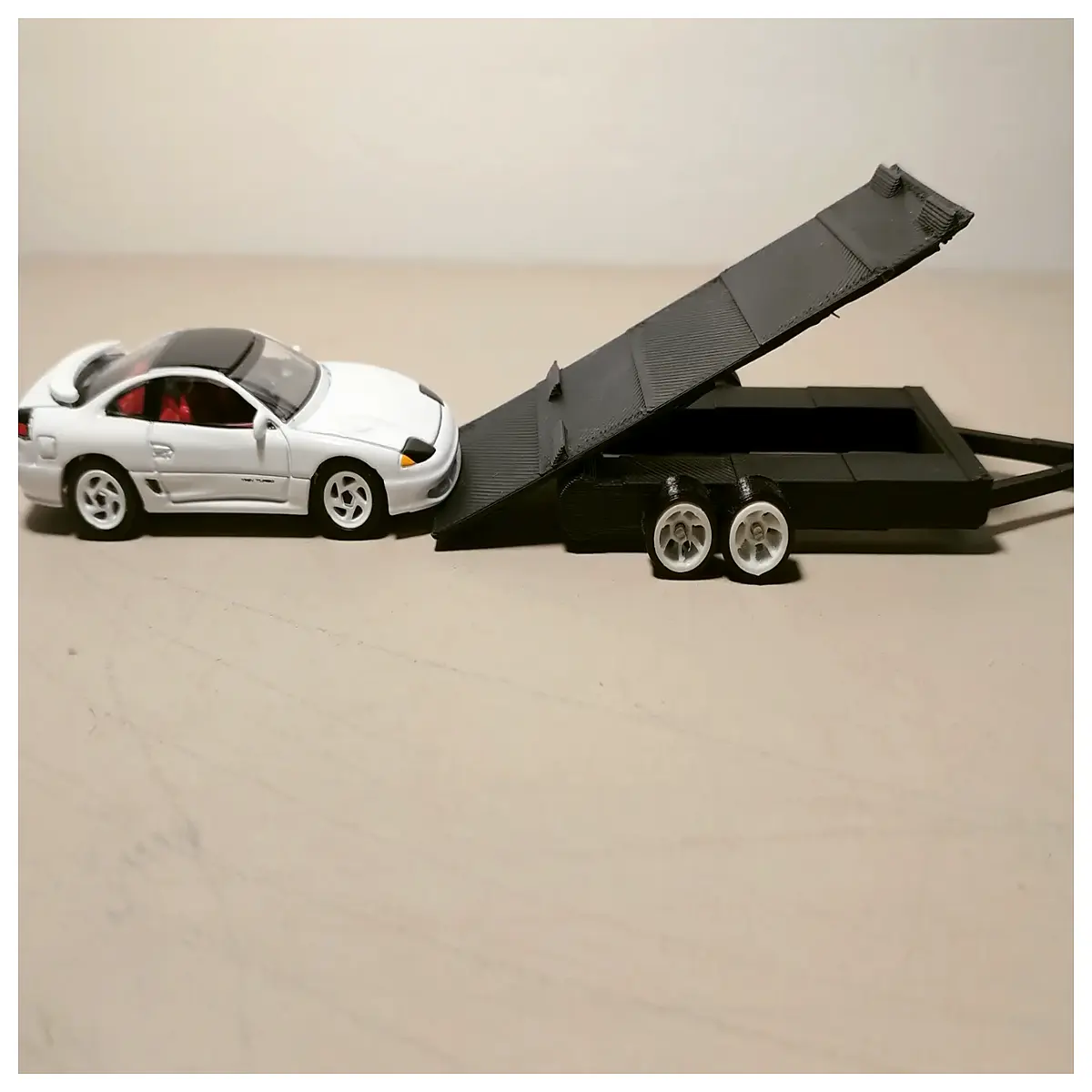 Unity Print Hot Wheel Transport Cart 164 Trailer Parts Hot Wheel Printing Cart Accessories Hot Transfer Vehicle Assembly Printing Hot Transfer