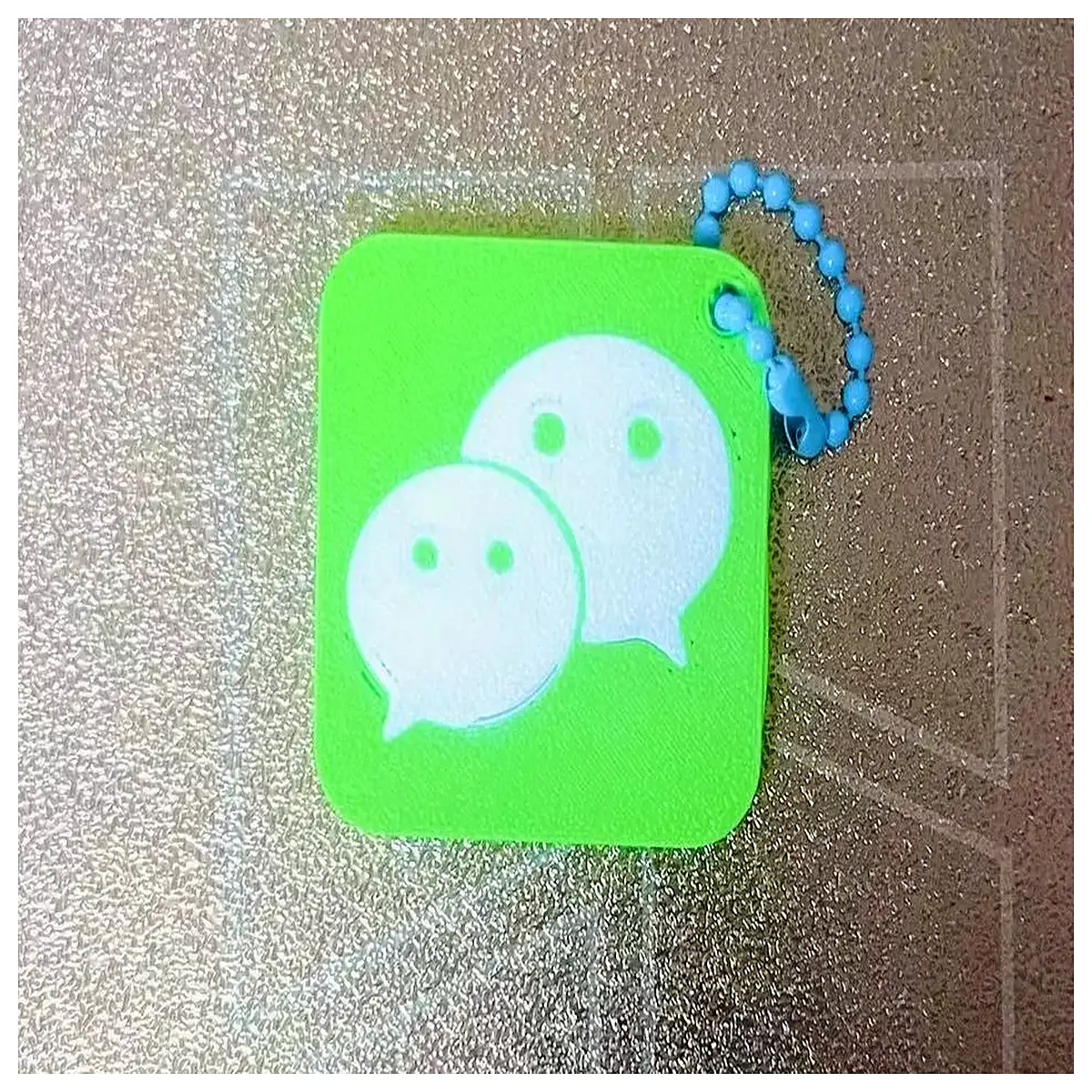 WeChat Keychain Phone Case Phone Accessories Mobile Decoration WeChat Gifts Phone Keychains Mobile Accessories