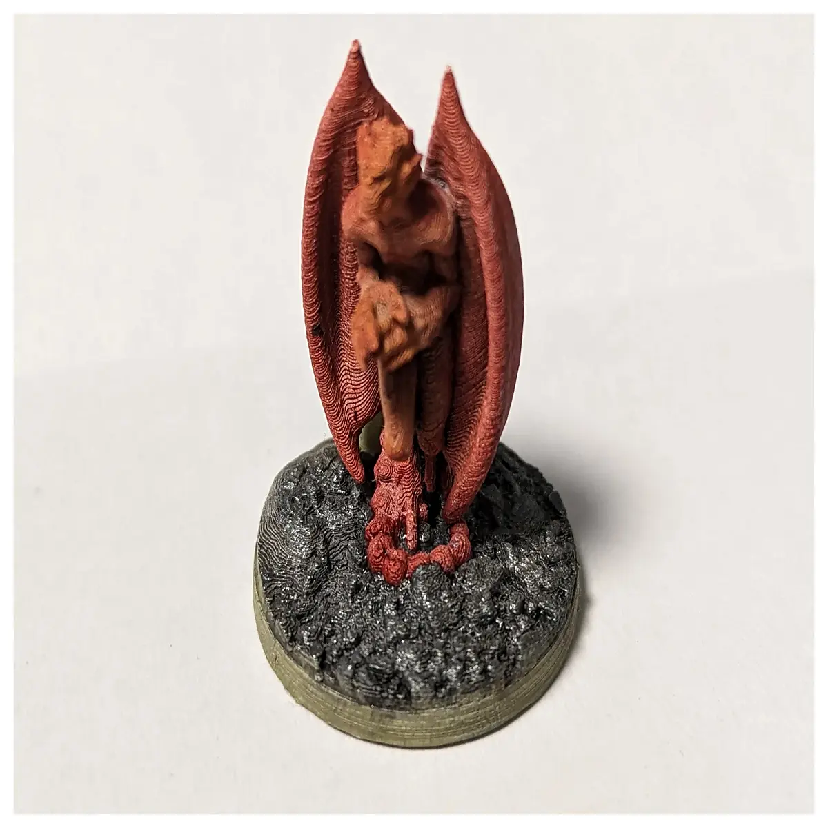 Mini Demon Model D D Toy Figure Desk Decoration Roleplay Accessories Game Collectible Demon Model