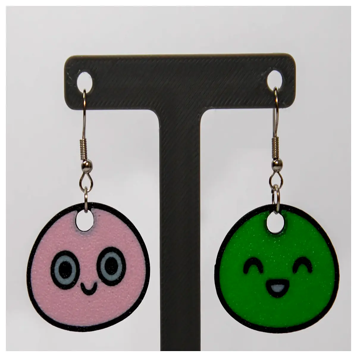 cute mochi earrings chewy rice ball jewelry kawaii soft clay drop earrings japanese sweet food inspired accessories playful dangle studs for women