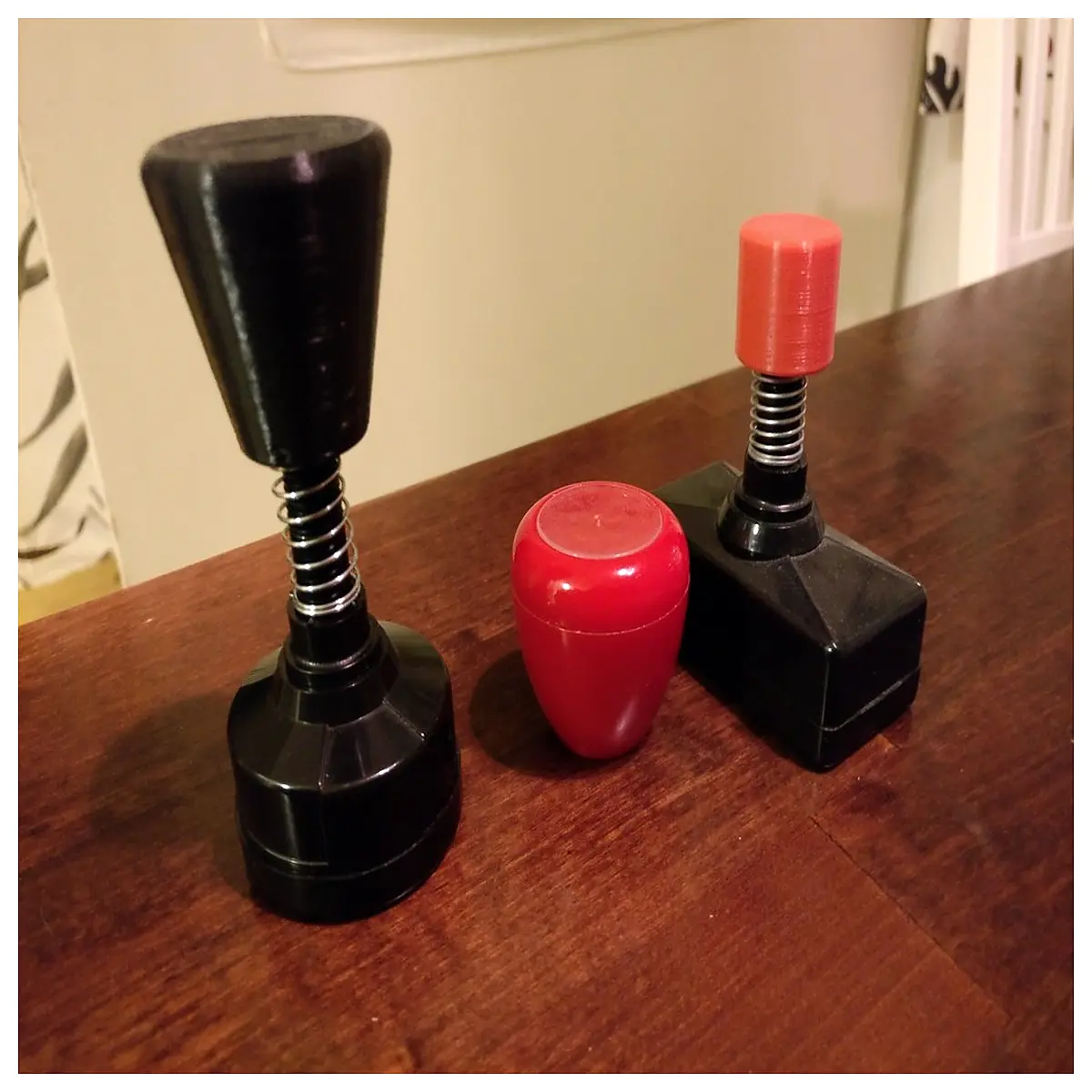 replacement seal handle grip for custom stamp tool parts rubber ink pad mount
