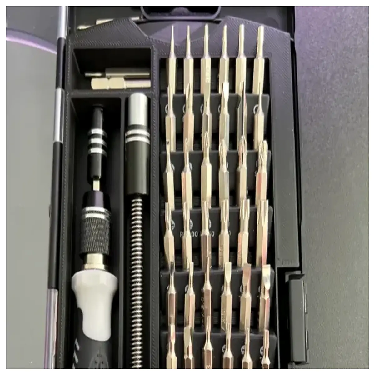 magnetic screwdriver holder wall mount organizer for power drill bits storage rack tool cabinet hook