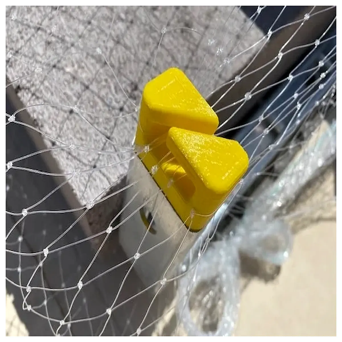 end cap mesh grid holder clip bracket for greenhouse ventilation screen support
